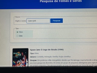 Pesquisa de Filmes e Séries